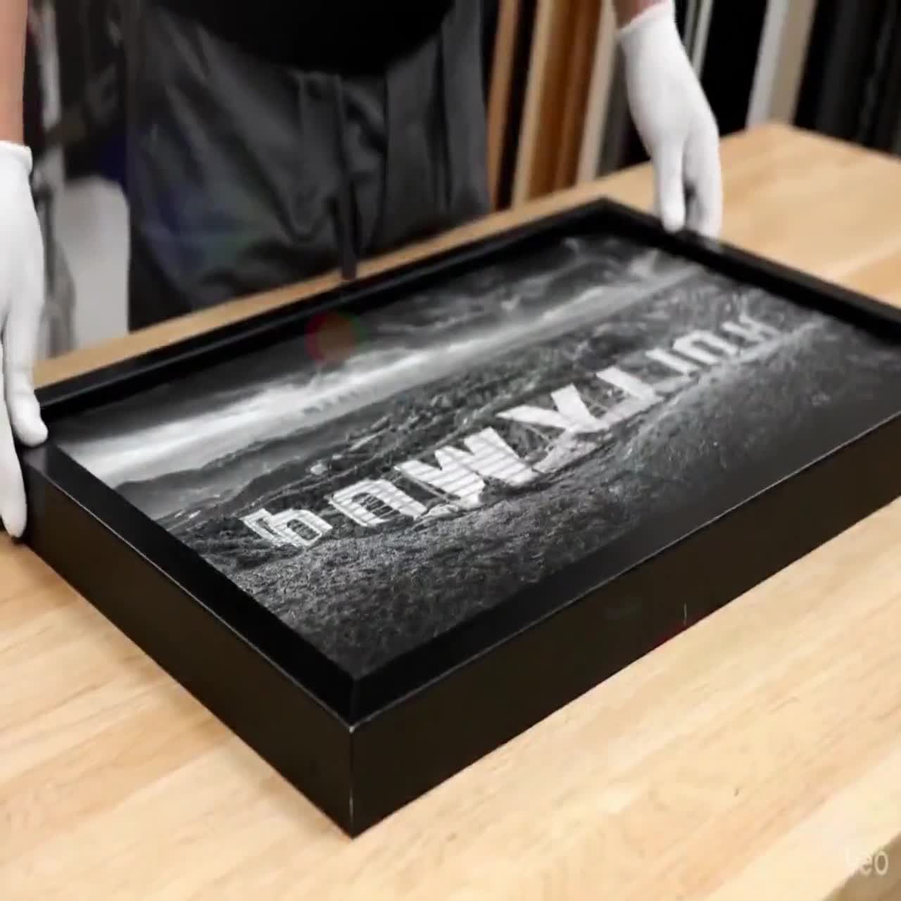 ヨセミテの夜景：トンネルビューポスター（ハーフドーム＆月光